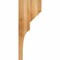 Ekena Millwork Monterey Rough Sawn Corbel, Western Red Cedar, 4"W x 10"D x 26"H COR04X10X26MON00RWR - alternate 2